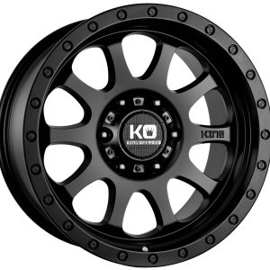 King 17x9 HURRICANE 2 5x127 SATIN BLACK +12