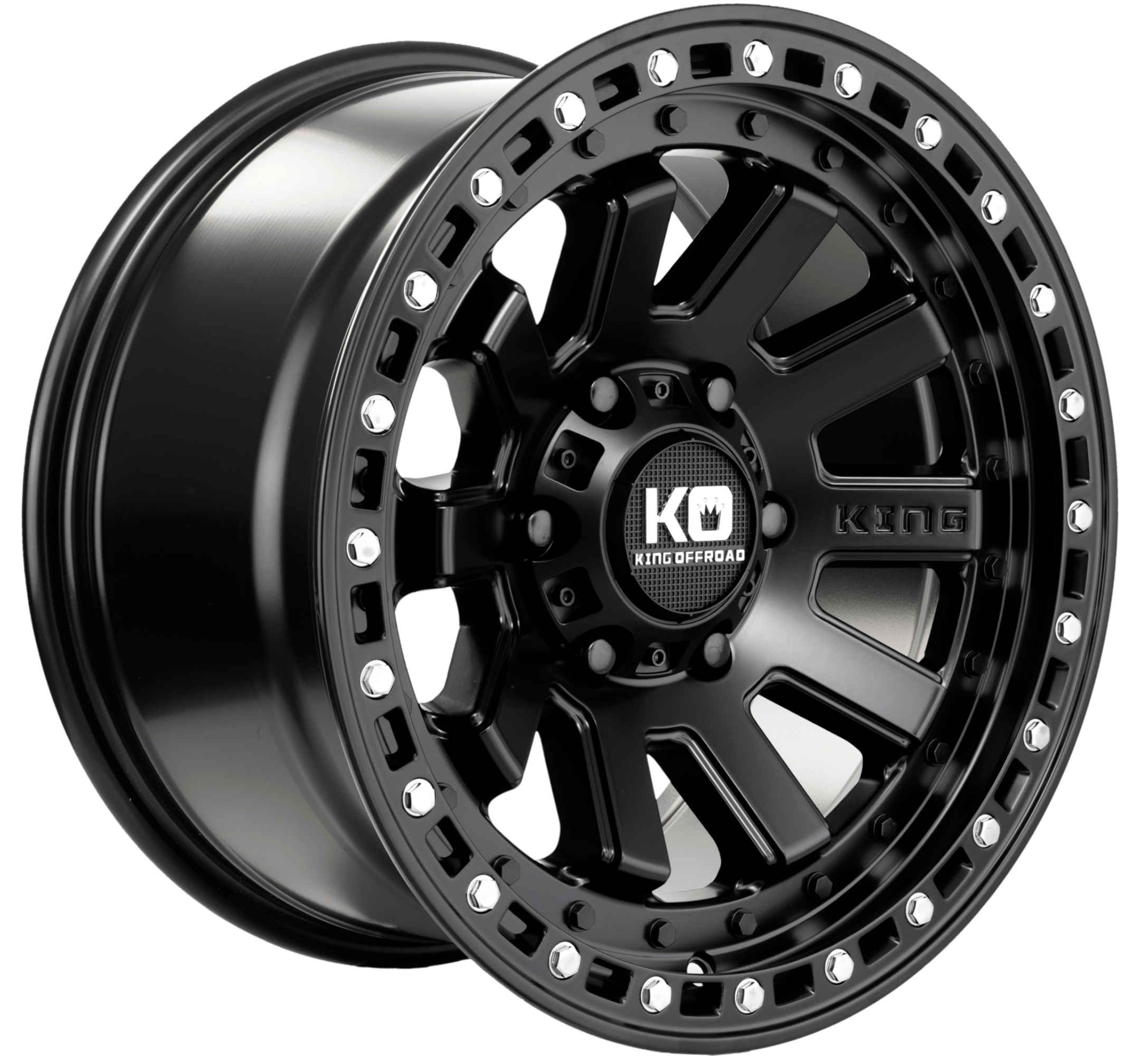 King 17x9 SNATCH 6x139.7 SATIN BLACK -12