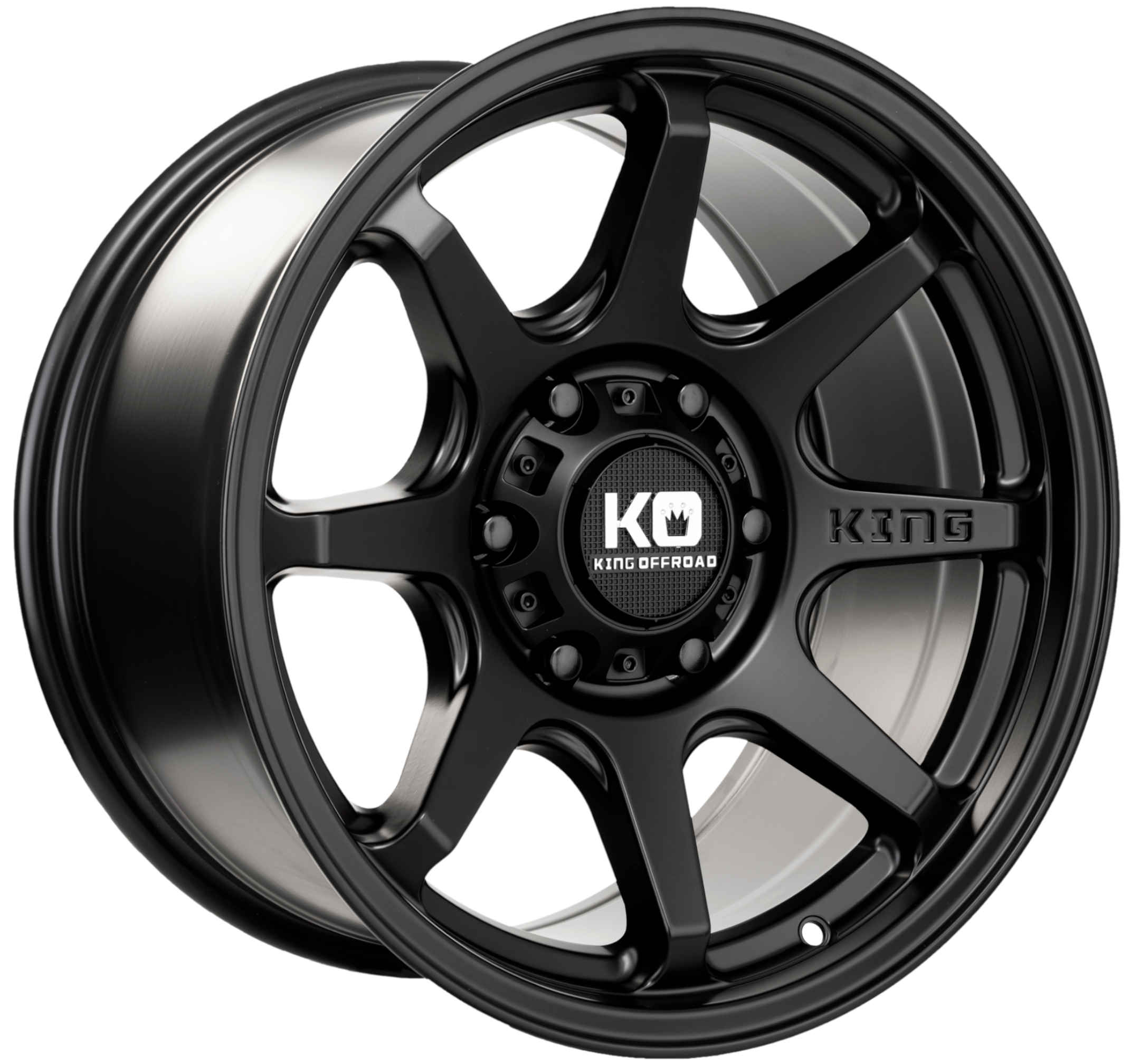 King 17x9 GRAPPLER 6x139.7 SATIN BLACK +12