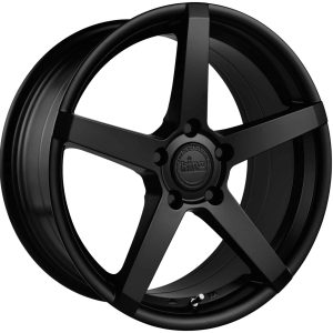 King 18x8.0 HOSTILE 5x112 SATIN BLACK +40