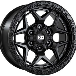 King 18x9 GROWLER 6x135 & 6x139.7 SATIN BLACK +12