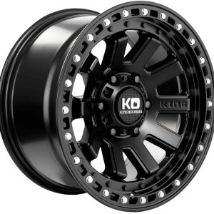 King 18x9 SNATCH 6x139.7 SATIN BLACK +20