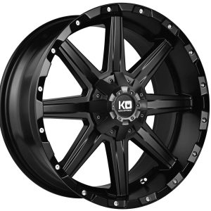 King 20x8.5  BLADE 6x114.3 SATIN BLACK +30